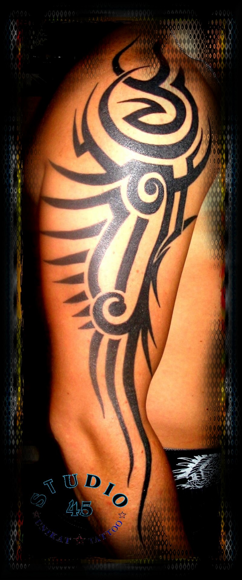 Mexico Oberarm Tattoo www.TaTTooMariO.de Recklinghausen STUDIO 45